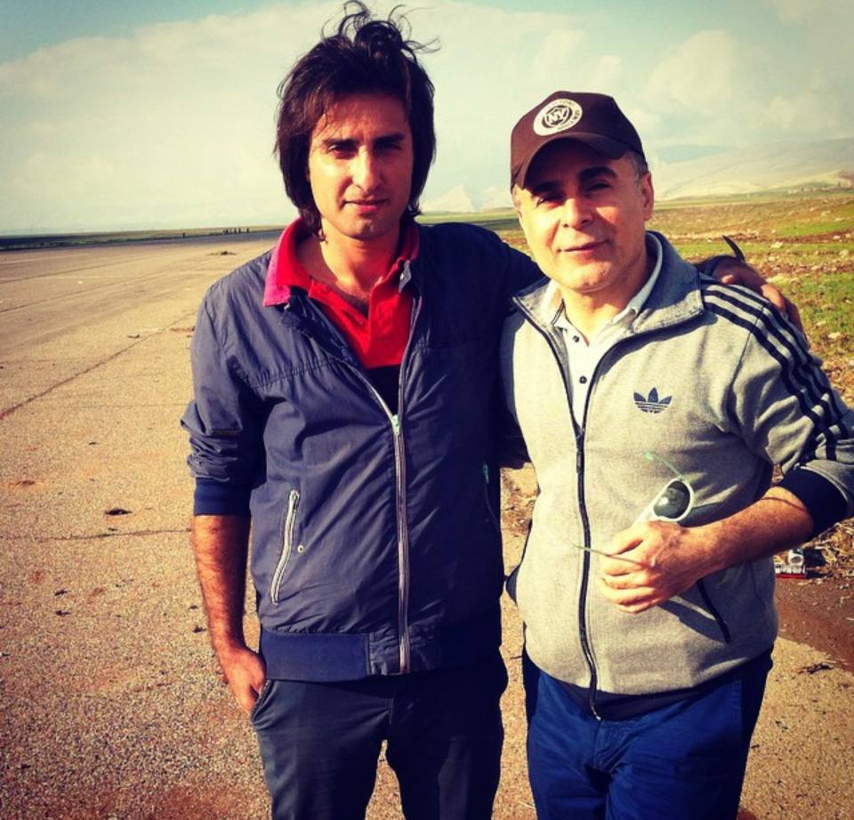 A Flag Without a Country — two crew on an open runway location